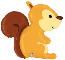 Eichhörnchen - Folienballon 91 cm