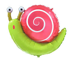 Folienballon Schnecke