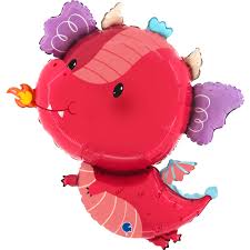 Folienballon herziger DRACHE