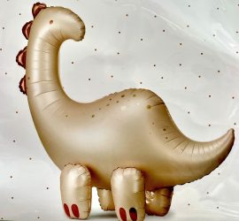 Standupballon Dino - Luftfüllung