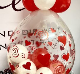 Stufferballon - Geschenk im Ballon - Liebe