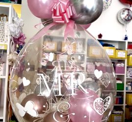 Stufferballon - Geschenk im Ballon - MR and MRS