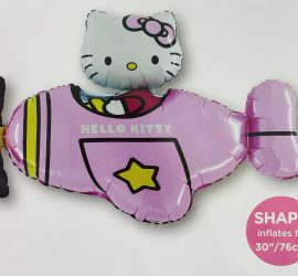 Folienballon Flieger mit Kitty