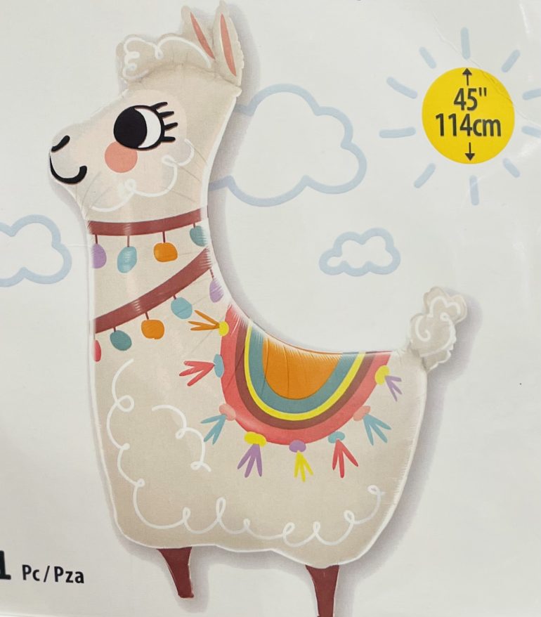Folienballon Lama